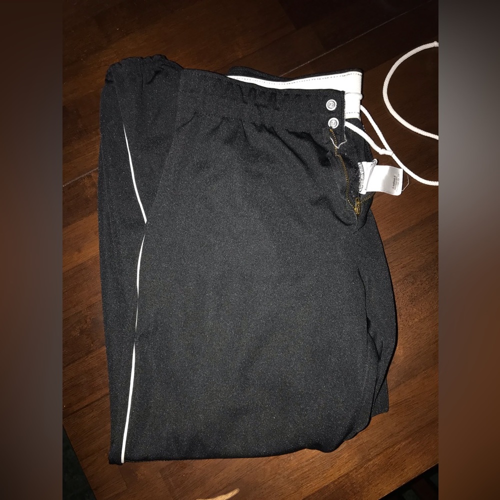Black softball pants